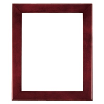 Rosewood Piano Finish Frame with Gold Metal Background