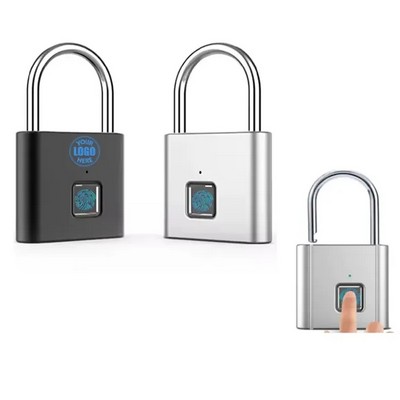 Rechargeable Fingerprint Padlock USB Smart Anti Theft Lock