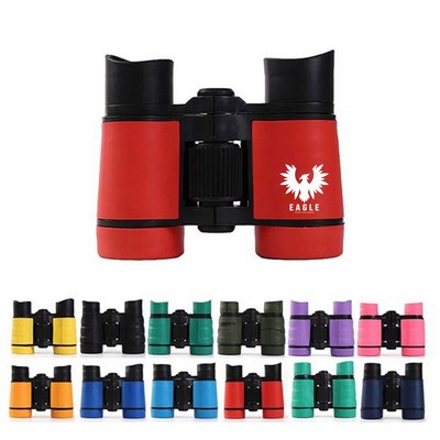 Adjustable Rubber Mini Children Binocular