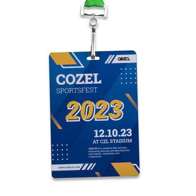 5.1" x 3.54" High-Quality Full-Color PVC ID Cards – Double-Sided