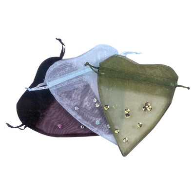 Teardrop Organza w/Sequins