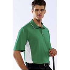 UltraClub™ Embroidered Men's Cool & Dry Two-Tone Polo