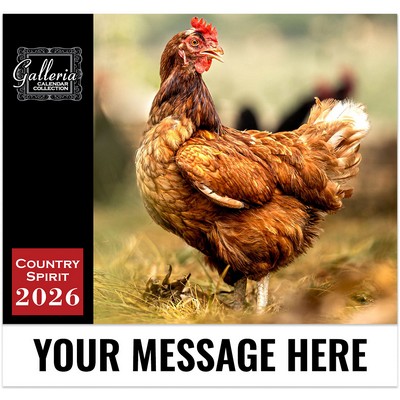 Galleria Wall Calendar 2026 Country Spirit