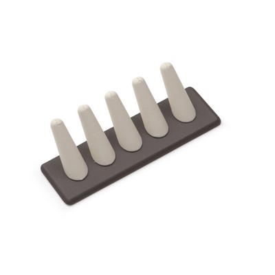 Leatherette 5 Ring Finger Stand