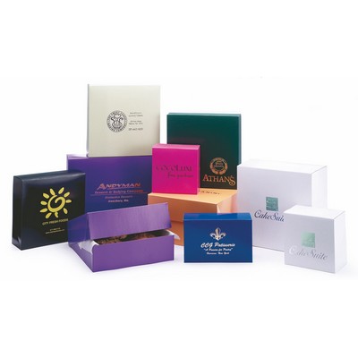 Colored Pastry Bakery Boxes (10"x 10"x 4")