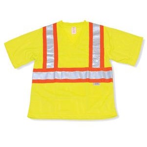 Lime Green Polyester Soft T-Shirt
