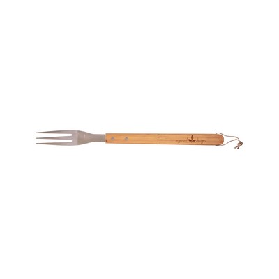 16 1/4" Bamboo BBQ Fork