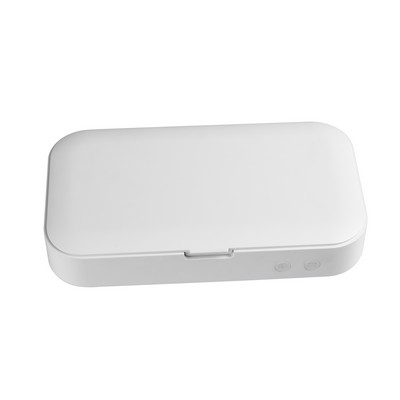 UVC Germ Safe Phone Sterilizer Case w/10W Wireless Charger