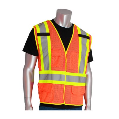 ANSI Type R, Class 2 Hi-Vis Safety Vest