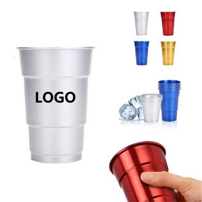 17 Oz. Aluminum Beer Cup