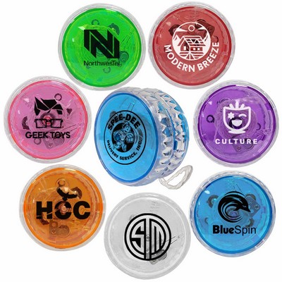 Popular Light Up Fun Yo Yo In Fashionable Colors With LED Lights