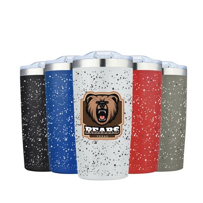 20 oz. Speckled Design Double Wall Vacuum Tumbler Water Bottle