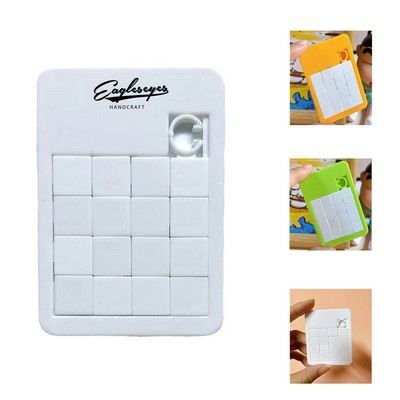 Pattern Plastic Sliding Game