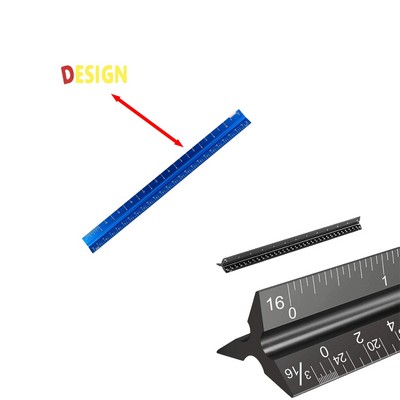 Three-Edged Drawing Ruler