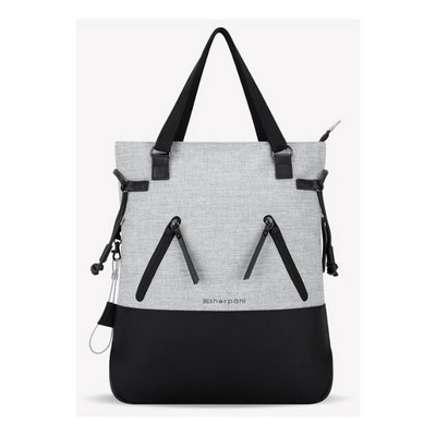 Sherpani Tempest Anti-Theft Tote Backpack, Sterling