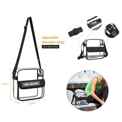 Clear Pvc Shoulder Bag