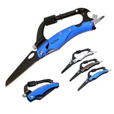 Folding Multi-Tool Carabiners Knife