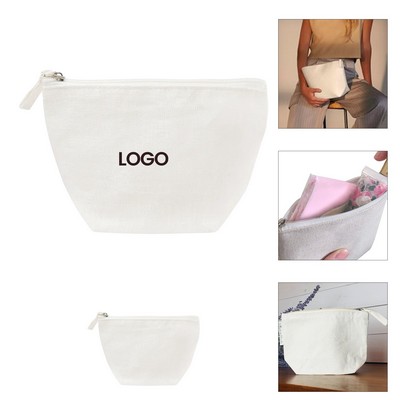 Natural Hemp Zipper Bag