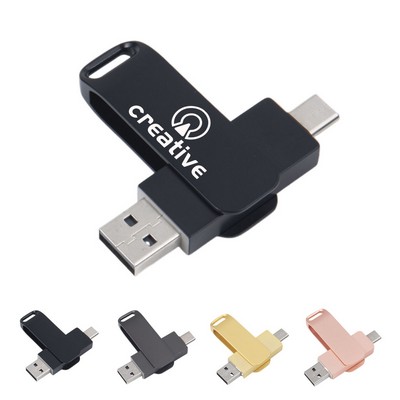 16 Gb 2 In 1 Typec & Usb Flash Driver