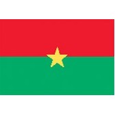 4'x6' Burkina Faso U.N. Nylon Outdoor Flag - Style B
