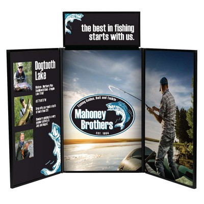 4' Fast Trak Display - Kit C (Full Graphic Panels)