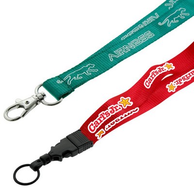 3/4" Nylon Lanyard (Factory Direct) 10-12 Weeks Ocean