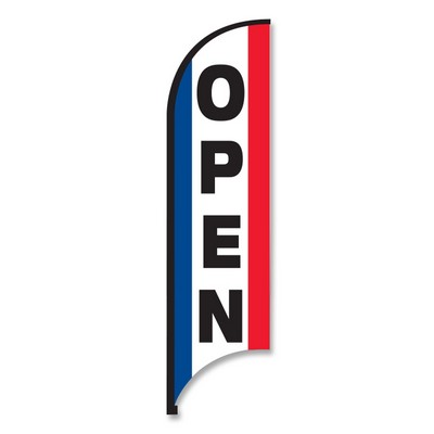 11' Street Talker Feather Flag Kit (Open)