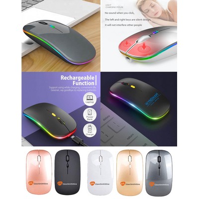 Promotek iBank® LED Wireless Mouse with Built-in rechargeable battery