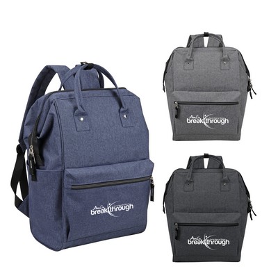 Metro Wide-Mouth Padded Laptop Backpack