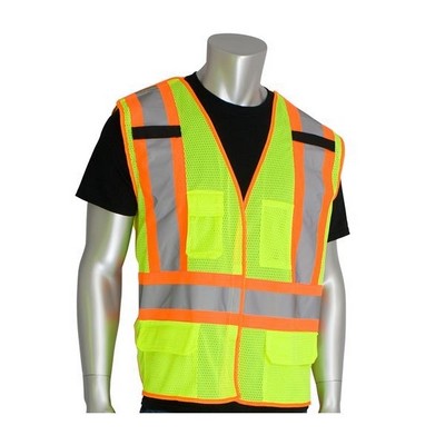 ANSI Type R, Class 2 Hi-Vis Safety Vest