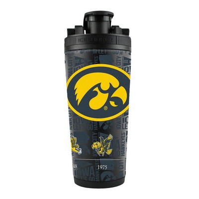 NCAA Officially Licensed 4D Ice Shaker Iowa Hawkeyes