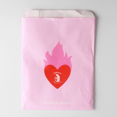 Pink Cookie Pop Corn Bag