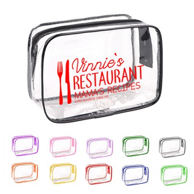 Transparent Pvc Cosmetic Bag