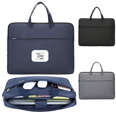 inch Laptop Computer PC Shoulder Bag Carrying Case Water-Repellent Briefcase