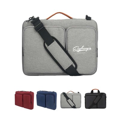 15.6" Protective Laptop Shoulder Briefcase