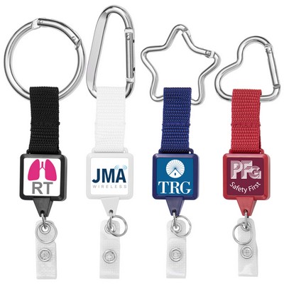 Square Carabiner Strap 2 Reel