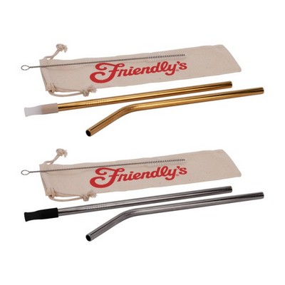 Hoover Stainless Steel Straw Set