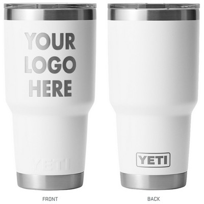 YETI Rambler 30 Oz Tumbler With MagSlider Lid - Laser Engraved