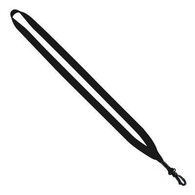 1/2" Polyester Lanyard with Plastic Swivel Snap Hook