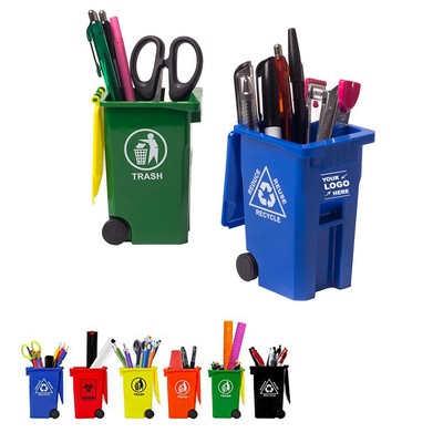 Mini Curbside Trush Bin Pen Holder