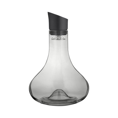 blomus Alpha Smoke Gray Colored Glass Decanter Carafe