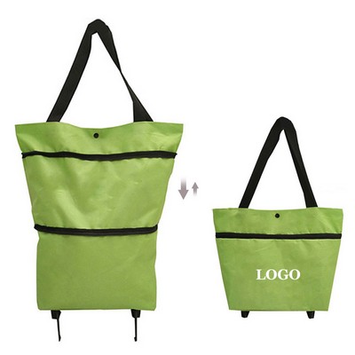 Collapsible Wheeled Shopping Cart