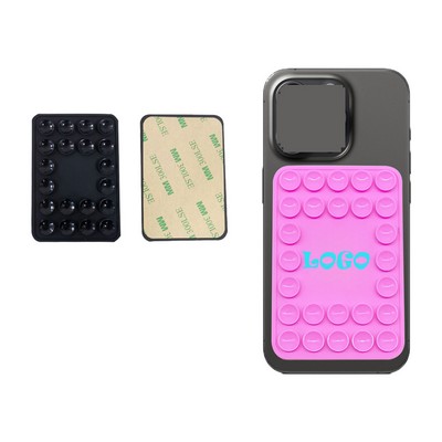 Suction Cup Phone Holder With Card Holder