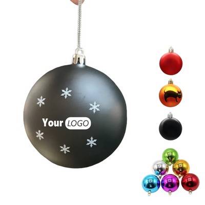 3.2" Diam Christmas Ornament Decoration Balls