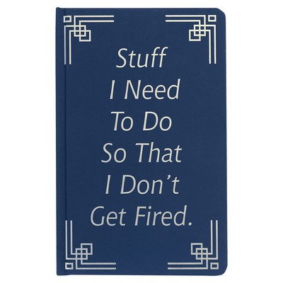 5.25" x 8.25" Blue LazerBurst Journal