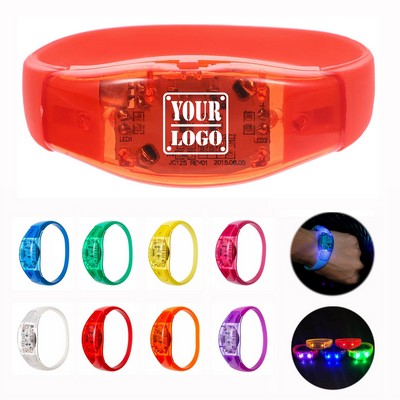 Sound Activated LED Flashing Bracelets