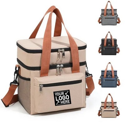 Large Insulated Cooler Lunch Box for Work