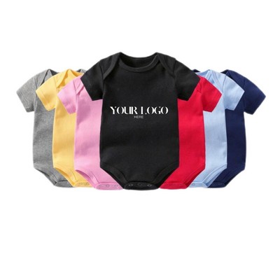 Cotton Safety Baby Onesie