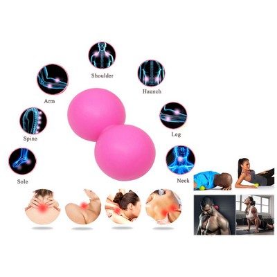 Promotek iBank® Exercise Double Massage Ball (Pink)