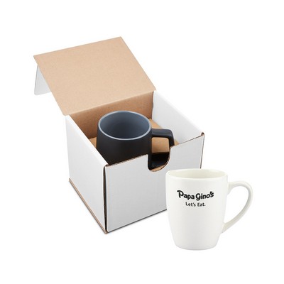 12oz Contemporary Challenger Café Ceramic Mug in Mailer